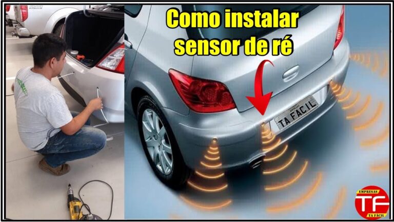 Simplifique a instalação do sensor de estacionamento com mão de obra especializada