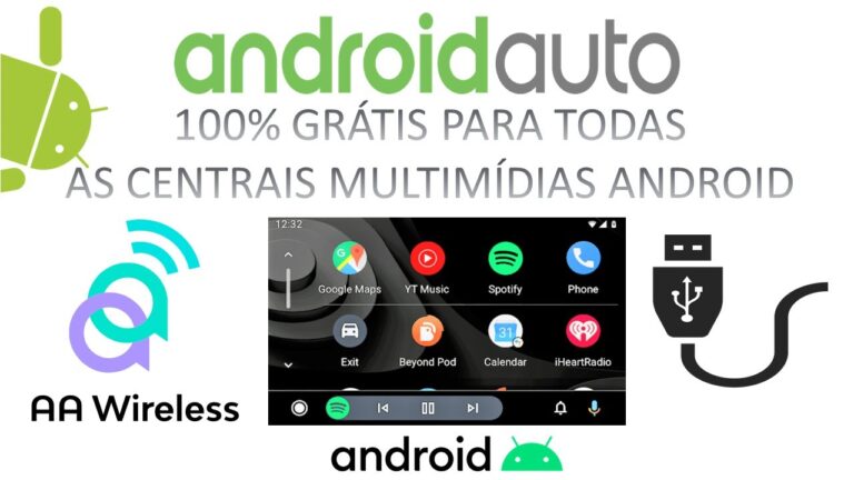Guia prático: Instale o Android Auto em sua central multimídia