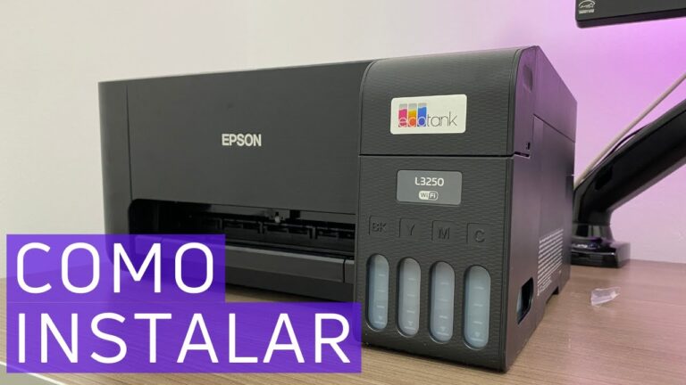 Guia prático para configurar impressora Epson L3250 Wi