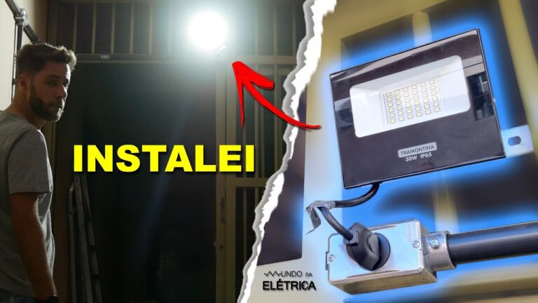Descubra o valor para instalar um refletor de LED de forma econômica!